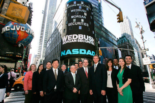 NASDAQ opening welcome